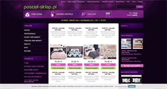 Desktop Screenshot of posciel-sklep.pl